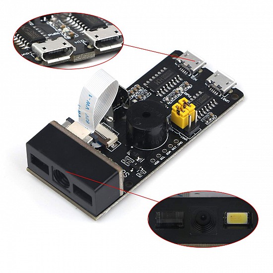 QR 1D 2D Scanner V3.0 Barcode Scan Recognition Module