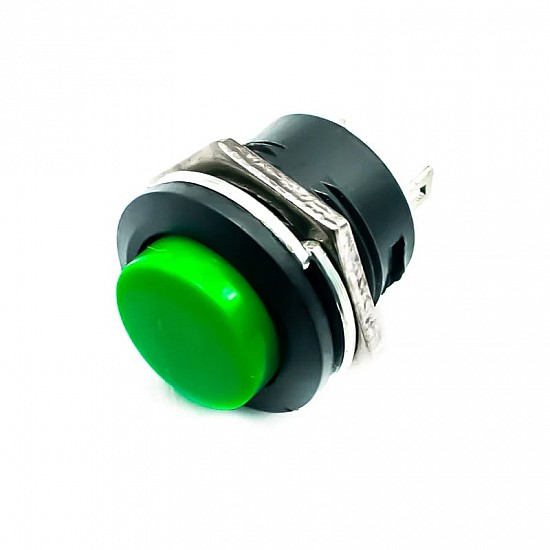 R13-507  Self-reset Button Switch |16MM | Green