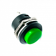 R13-507 16MM Self-reset Button Switch - Green