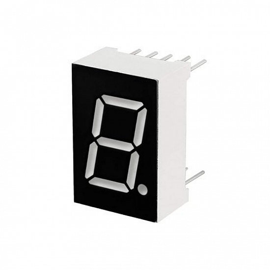 Red 0.56inch 1 Digit 7 Segment LED Display Digital Tube - Common Anode