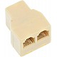 RJ11 Telephone line tee header