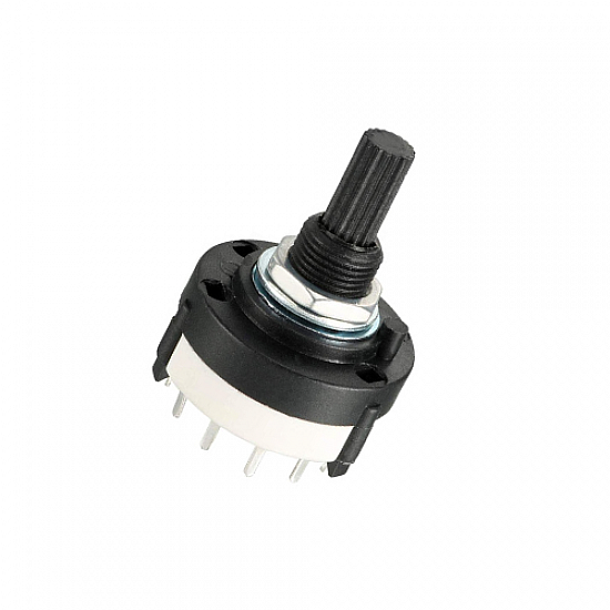 RS26 3P4T Band Channel Rotary Selector Switch