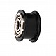 Rubber Bearing Pulley H Groove Wheel for 3D Printer