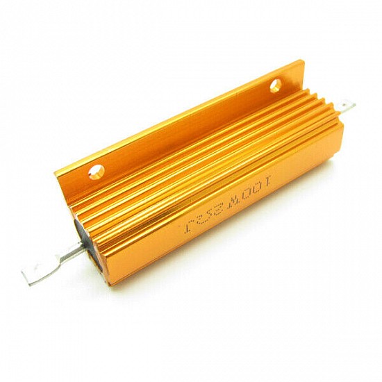 RX24-100W-2Ω Aluminum Metal Shell Case Wirewound Resistor