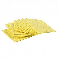 Soldering Iron Tips Cleaning Sponge-Yellow