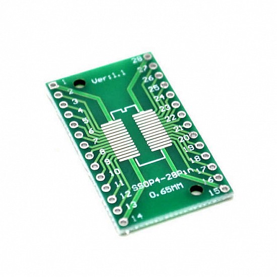 SOP28 to DIP28 Adapter Converter PCB Board