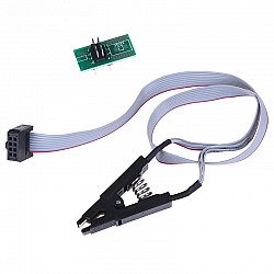 SPI BIOS FLASH SOP8 IC Programmer Test Clip with Welding Wire and Board