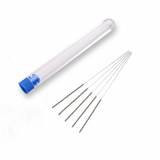 Stainless Steel 0.3mm Nozzle Cleaning Needle for 3D Printer - 5pcs