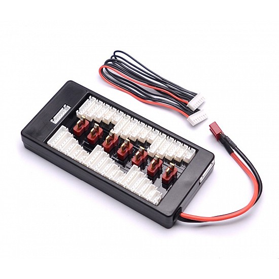 T Plug 2-6S Lipo Battery Parallel Charging Board