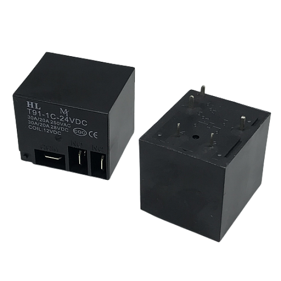 T91-1C 24VDC 30A Cube Relay