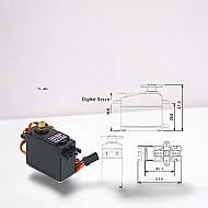 TowerPro MG996R High Torque Servo Motor - 360 Degree