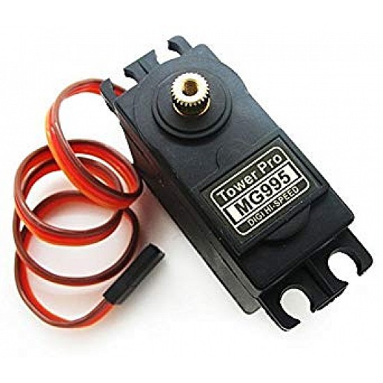 TowerPro MG995 Metal Gear Servo Motor MG995 360 Rotation - Servo Motor and Accessories - Motor and Driver