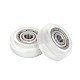 Transparent POM Wheel Pulley with Double Bearing for 3D Printer CNC Machine