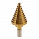 Triangular Shank HSS Steel Step Cone Drill Titanium Bit Hole Cutter 1 or 4 1 3 or 8 Inch