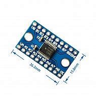 TXS0108E 8 Channel Bi-Directional Logic Level Converter Module