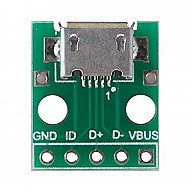 USB Micro-B Breakout Board