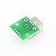 USB Type-B Female to DIP 4Pin Adapter Board