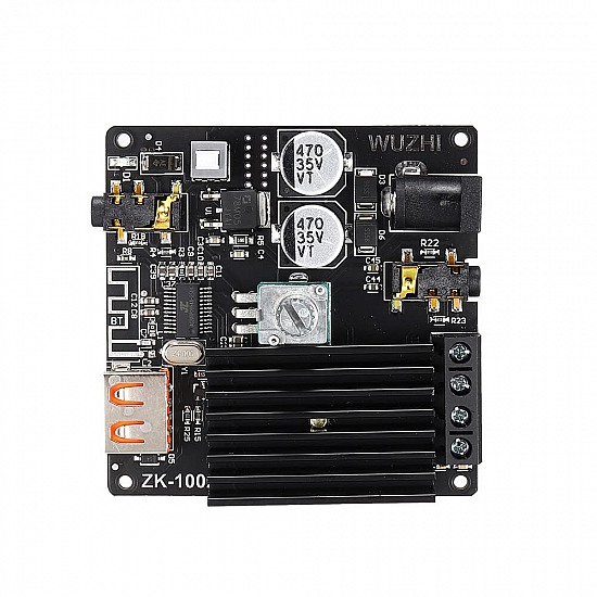 ZK-1002M 100WX2 Stereo Bluetooth 5.0 Power Audio Amplifier Board